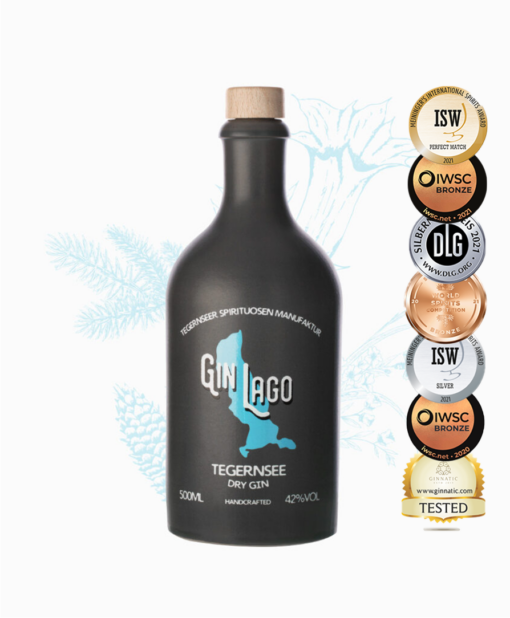 GIN LAGO 42% vol. – Bild 2